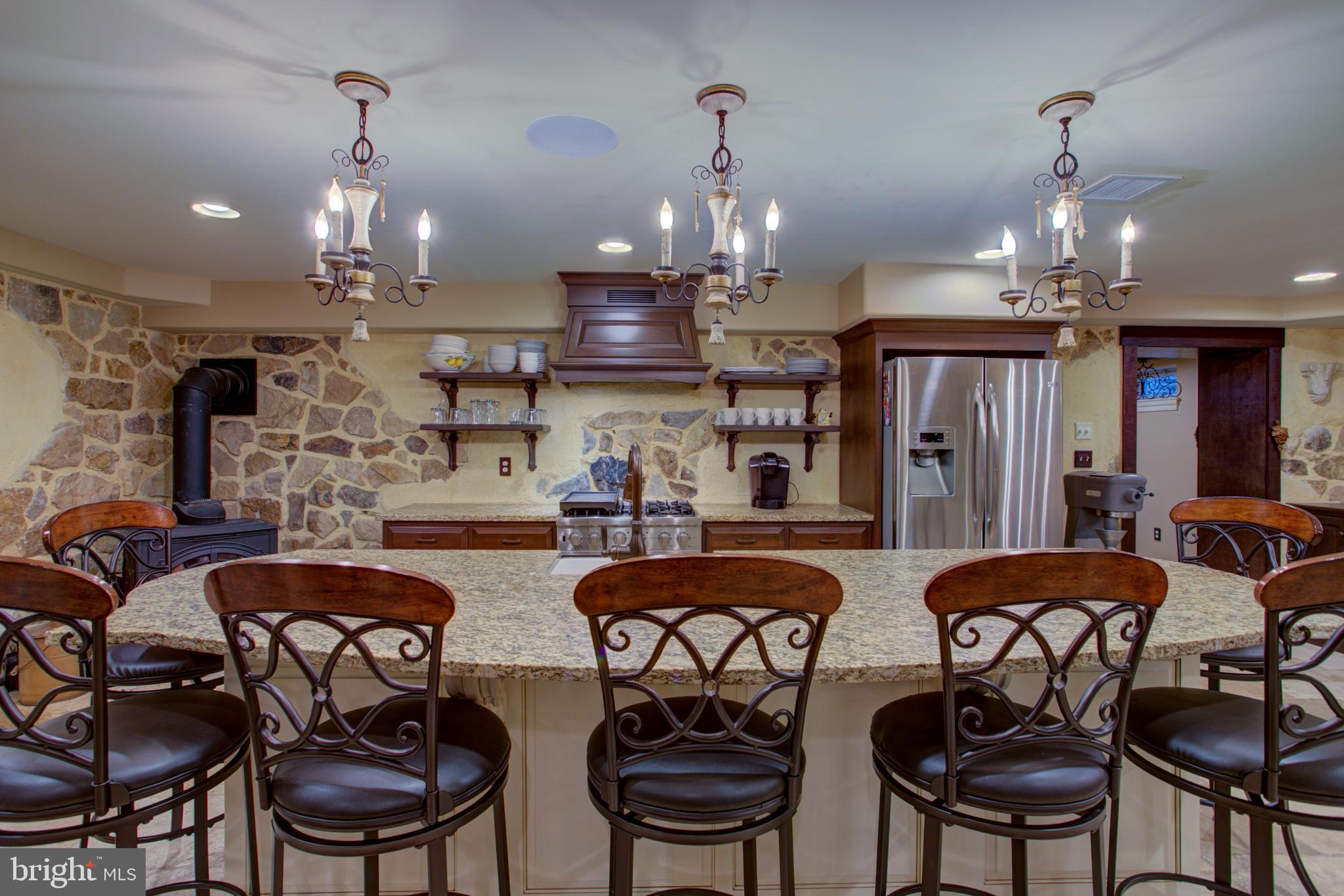 1626 Meadowlark Road Wyomissing, PA 19610 - Photo 50 of 123 Leather finished granite island in second kitchen