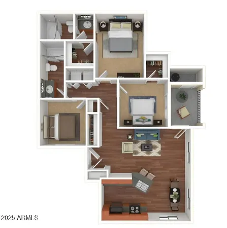 $1,832 | 7850 West McDowell Road, Unit 3, Phoenix, AZ 85035