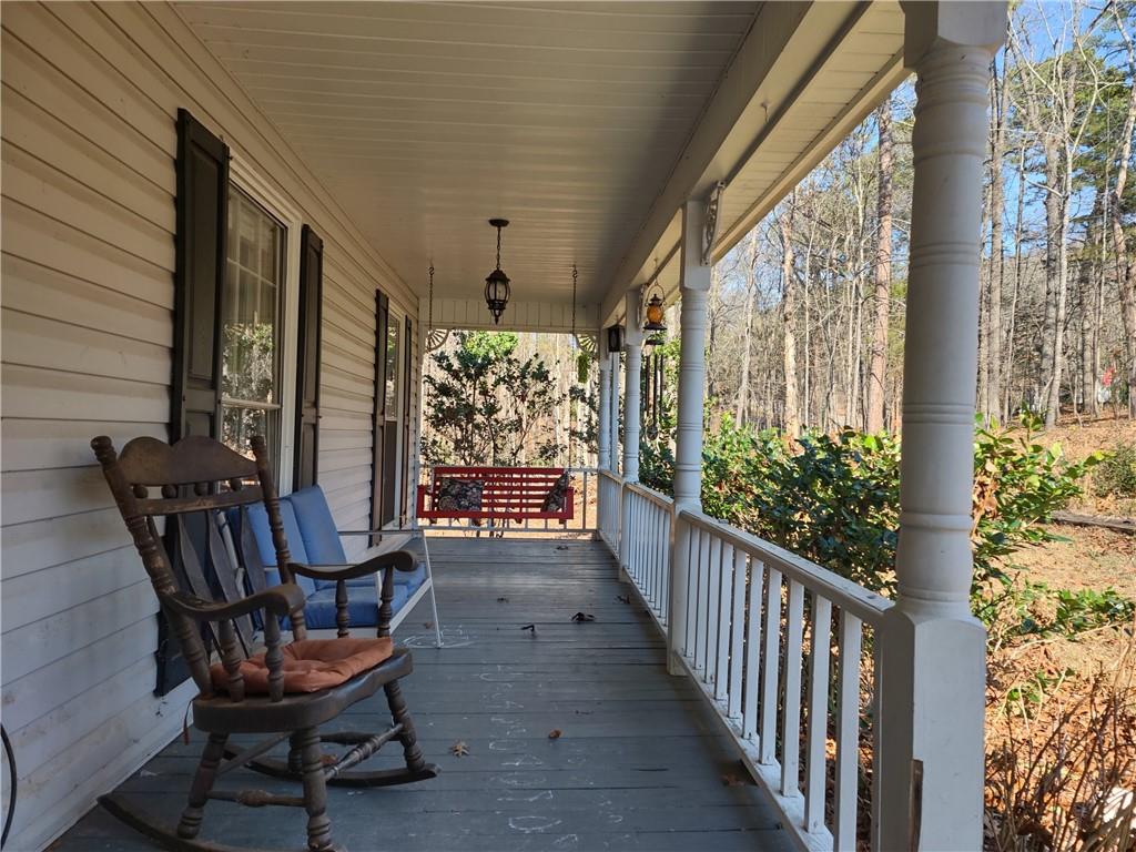 23 The Trail Southeast Lindale, GA 30147 - Photo 27 of 37 a view of two chairs in the balcony