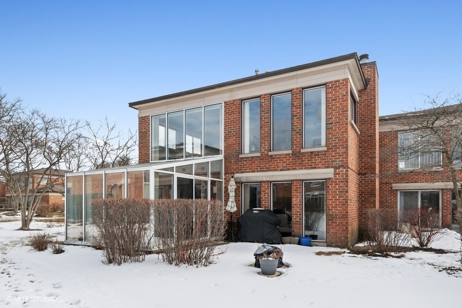 378 Milford Road Deerfield, IL 60015 - Photo 15 of 22 a view of a building with a yard