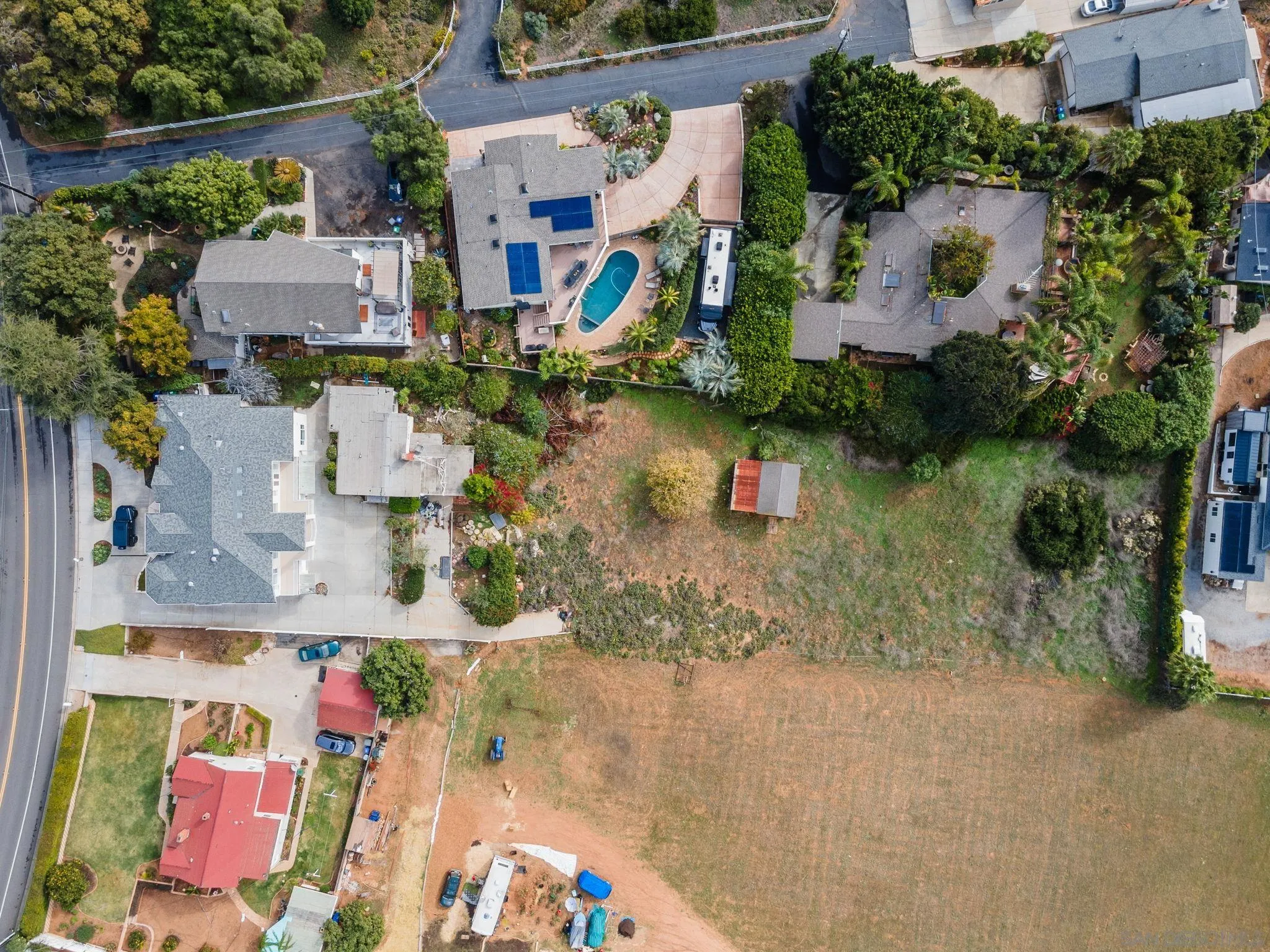 1807 Laurel Road Oceanside, CA 92054 - Photo 15 of 67 an aerial view of a house with a lake view