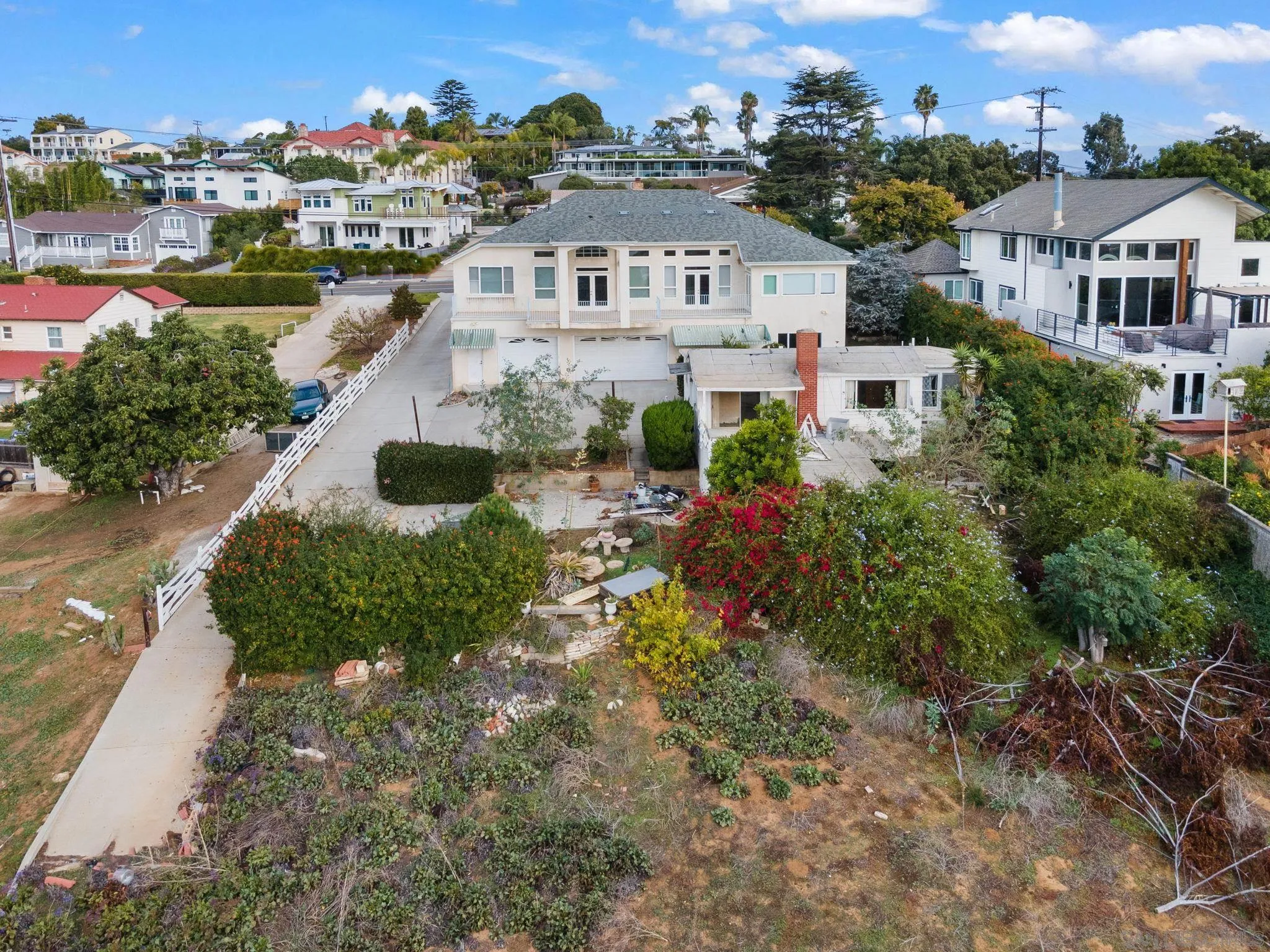 1807 Laurel Road Oceanside, CA 92054 - Photo 17 of 67 an aerial view of a house with a yard and lake view