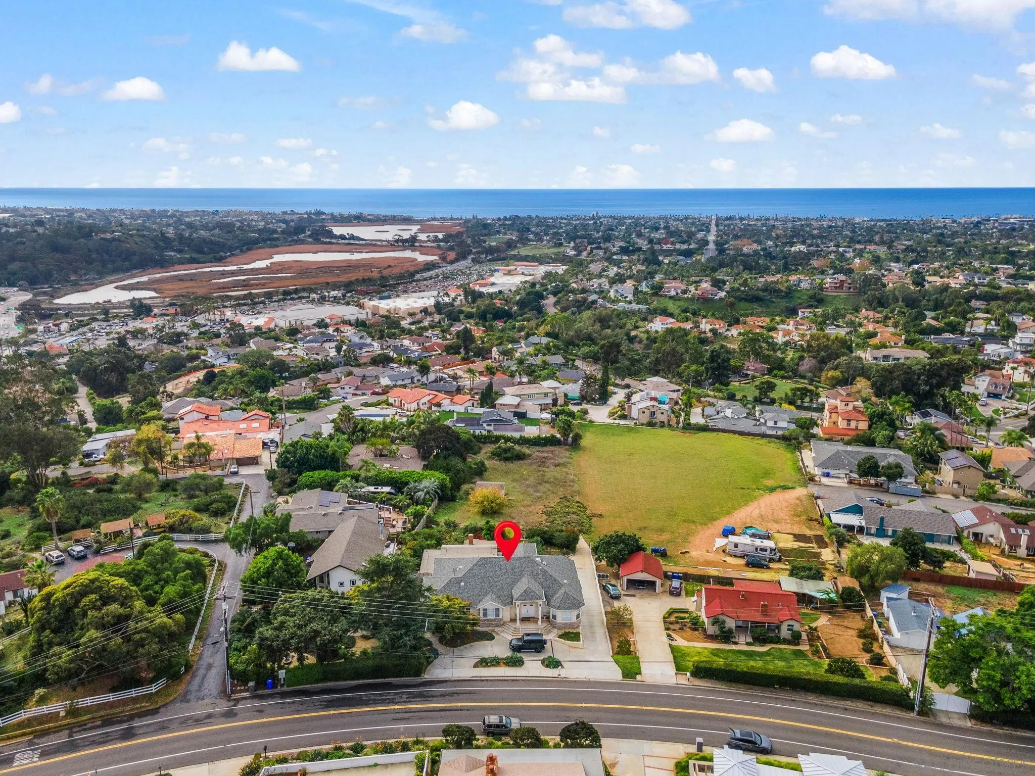 1807 Laurel Road Oceanside, CA 92054 - Photo 7 of 67 an aerial view of residential building and lake