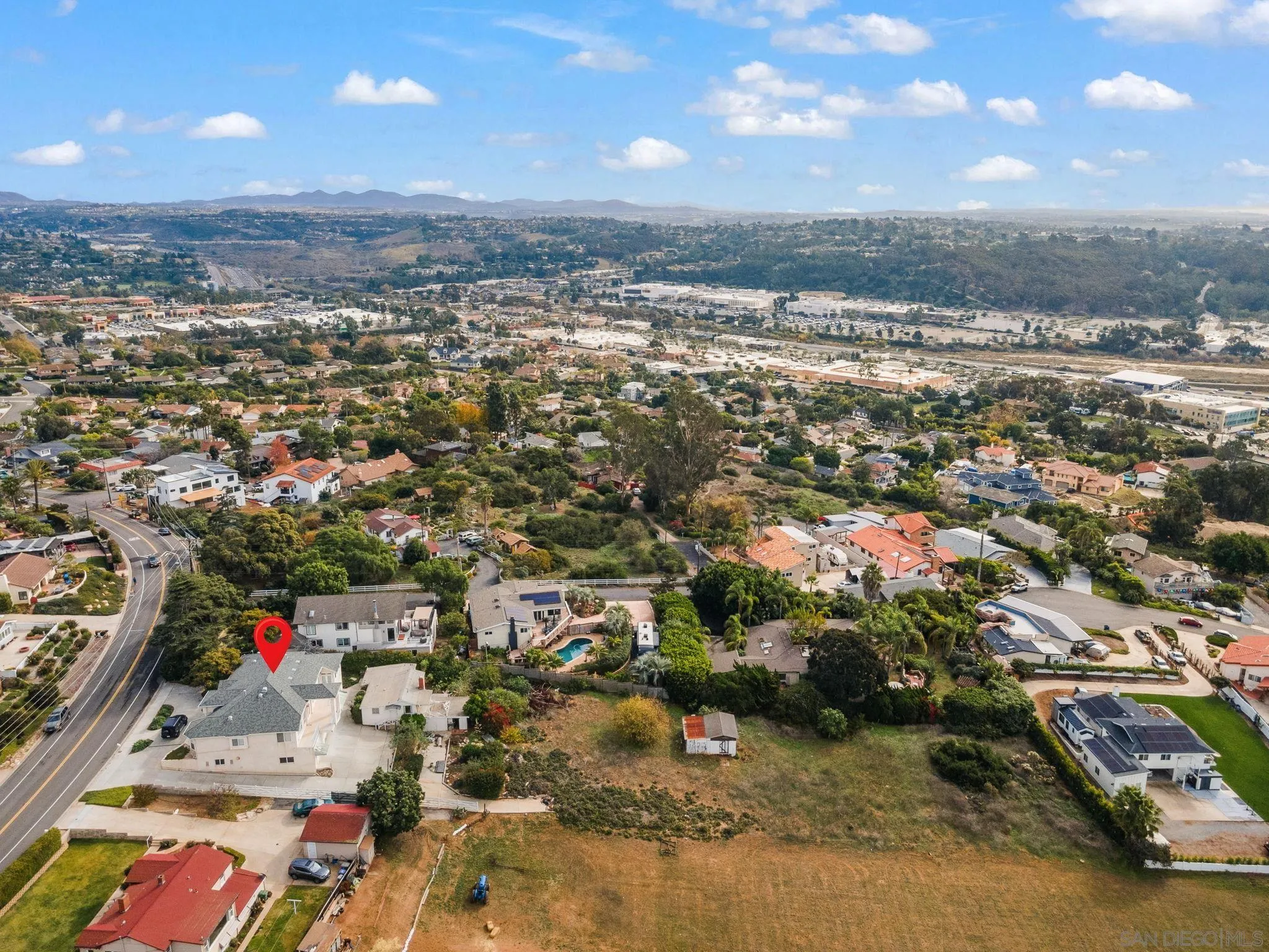 1807 Laurel Road Oceanside, CA 92054 - Photo 9 of 67 an aerial view of residential houses with city view