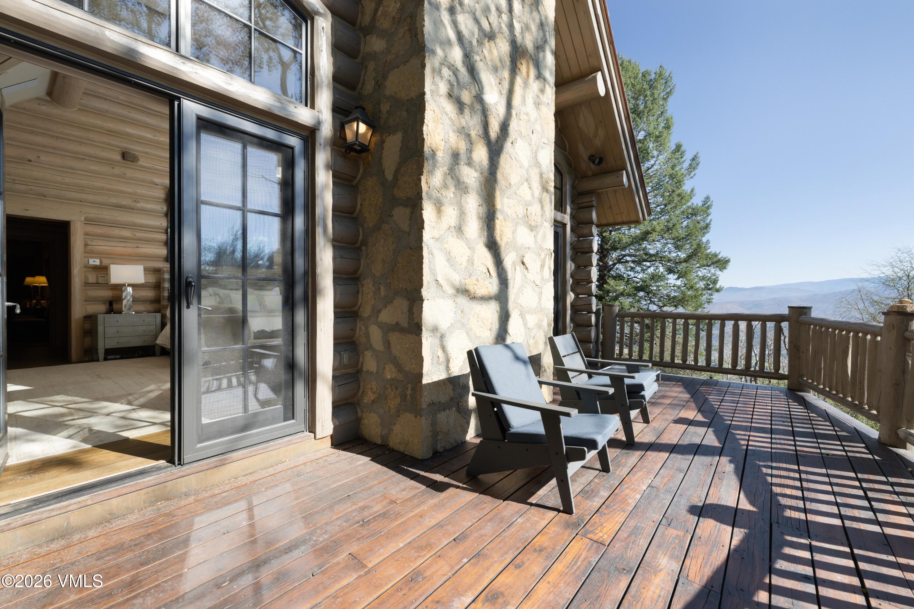 203 Jouflas Ranch Road Wolcott, CO 81655 - Photo 24 of 43 20 Primary Balcony
