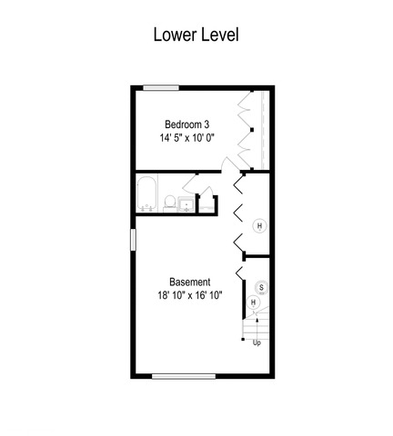 1349 East Marquette Road Chicago, IL 60637 - Photo 23 of 26 a picture of a room with a white wall and a white wall
