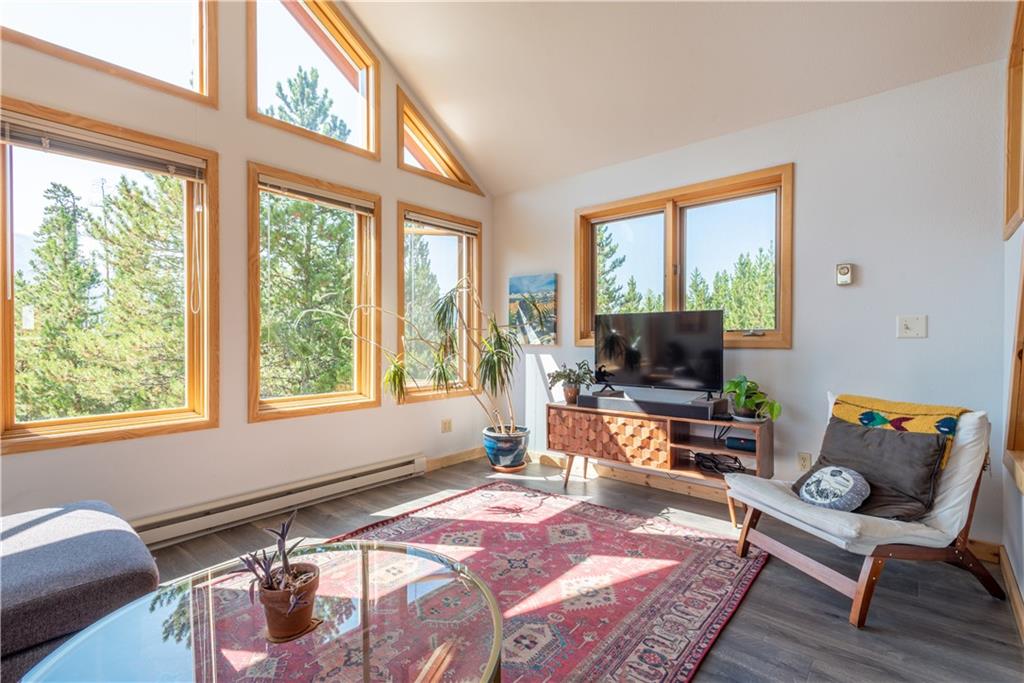 96 L Road Silverthorne, CO 80498 - Photo 17 of 35 a living room with furniture and a flat screen tv