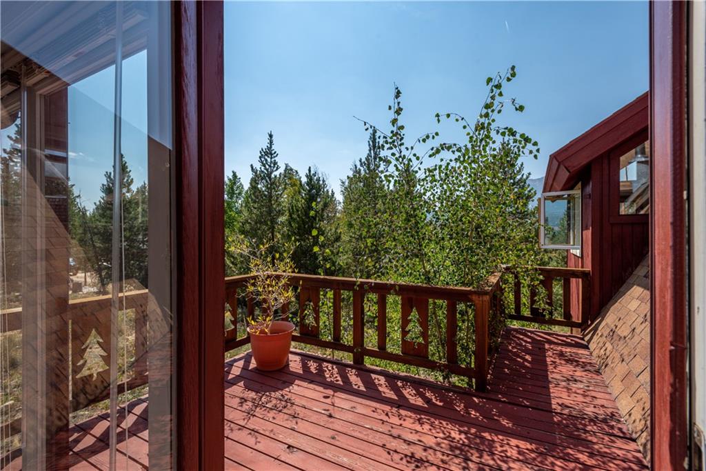 96 L Road Silverthorne, CO 80498 - Photo 32 of 35 a view of a balcony with wooden floor