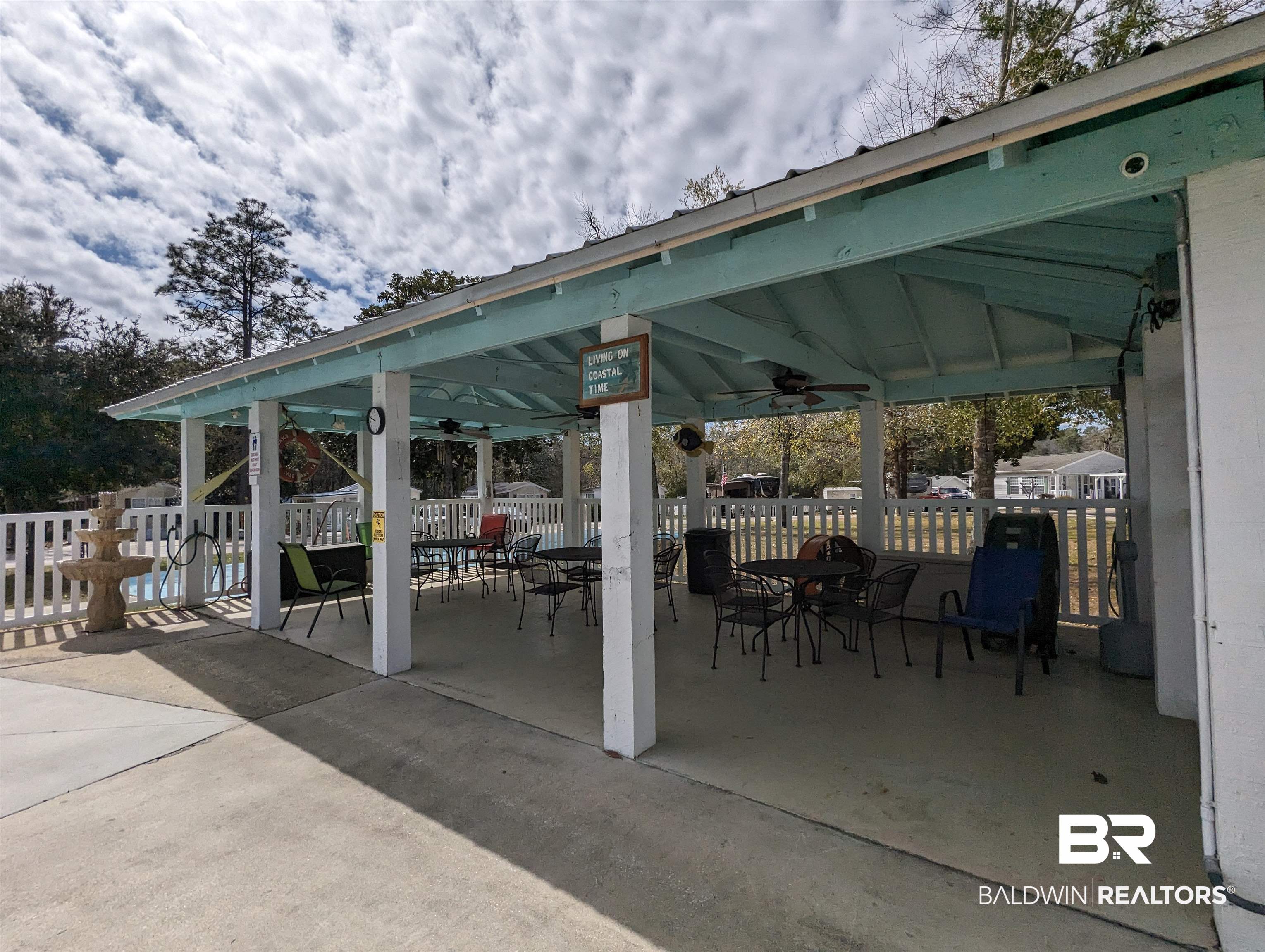 24711 Miflin Road, Unit B9 Elberta, AL 36530 - Photo 43 of 50 Shaded Pool Cabana