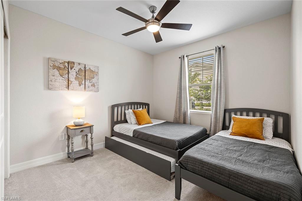 172 Indies Drive East, Unit 101 Naples, FL 34114 - Photo 19 of 33 Bedroom 3 Twin and Twin Trundle Bed