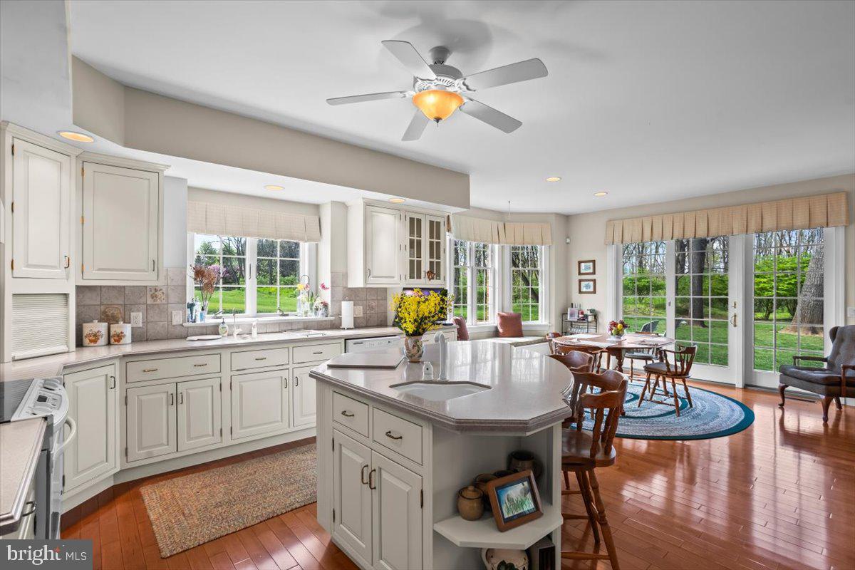 315 Rocherty Road Lebanon, PA 17042 - Photo 10 of 55 a kitchen with a dining table chairs and chandelier