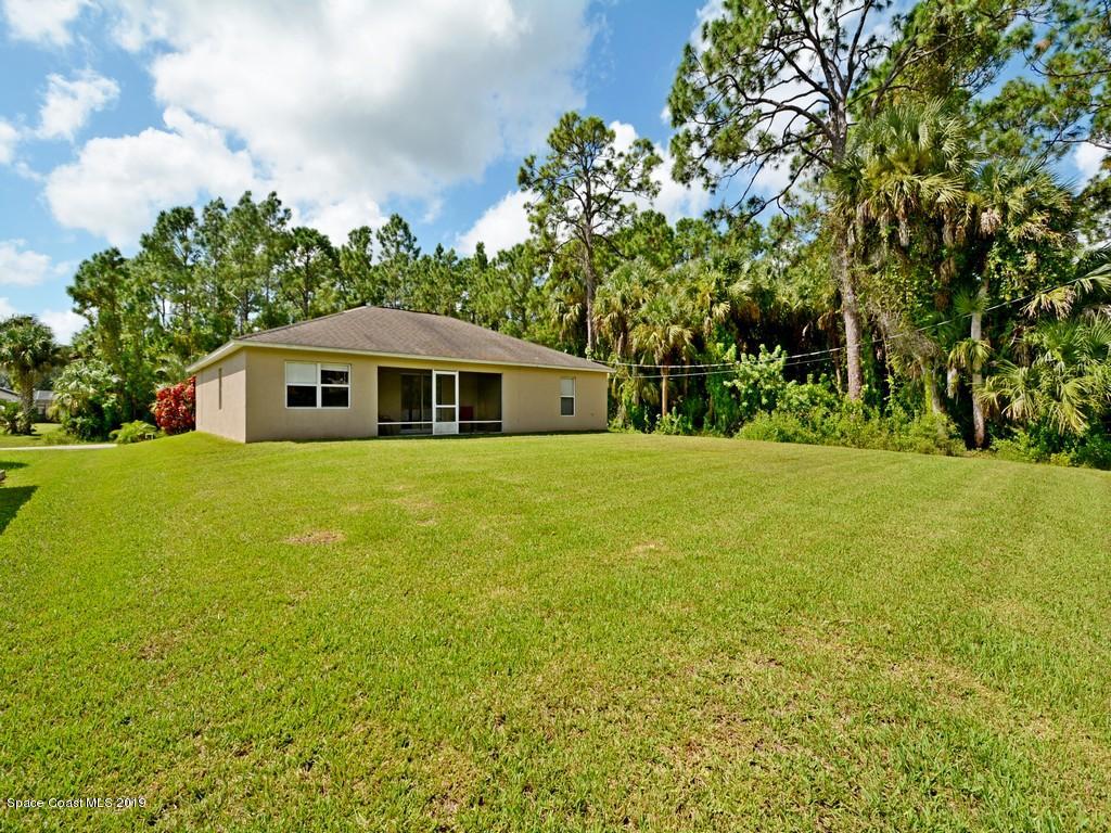 1341 Gibbs Road Southwest Palm Bay, FL 32908 - Photo 17 of 21 Huge Backyard