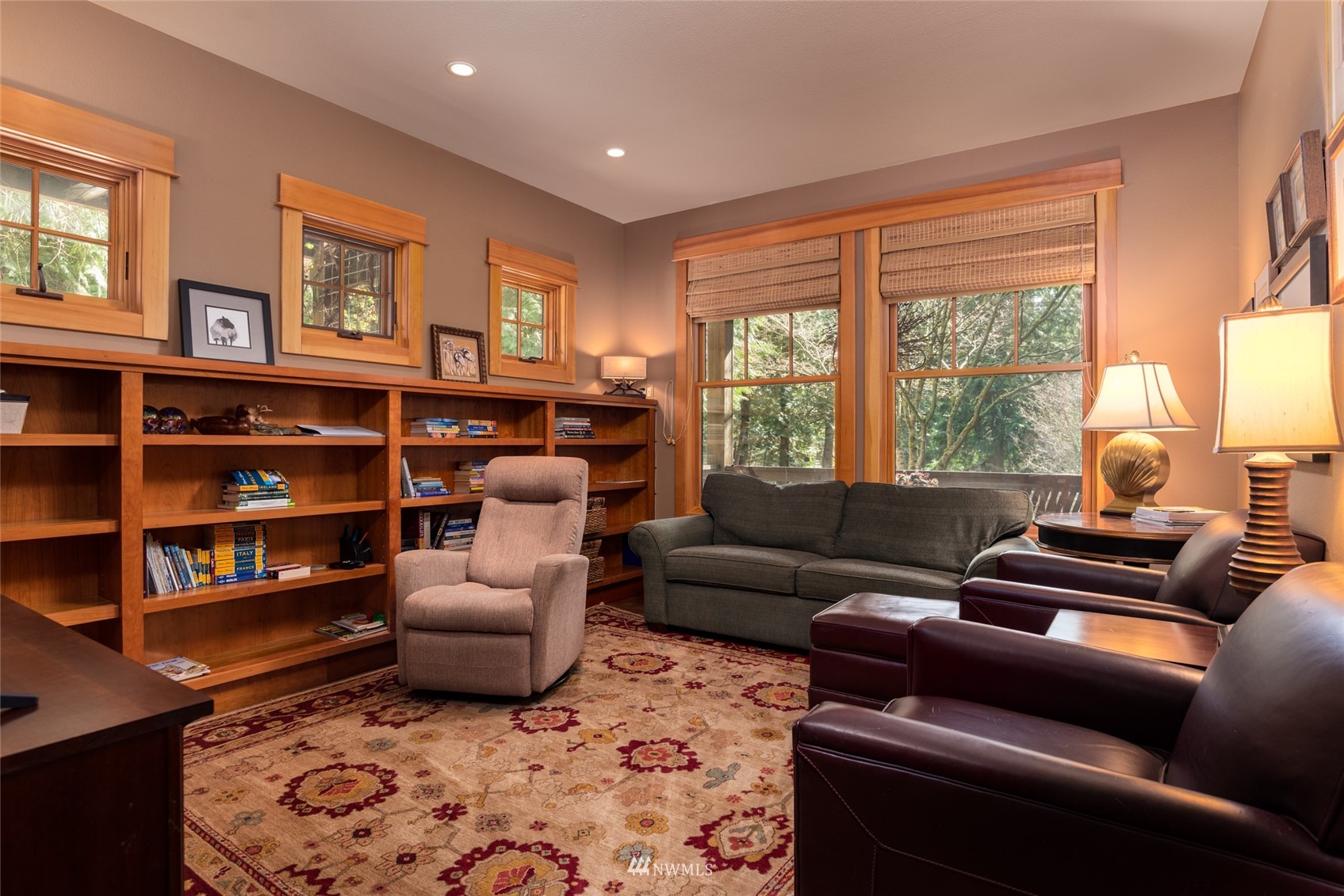 2133 Academy Road Bellingham, WA 98226 - Photo 16 of 40 a living room with furniture and a large window