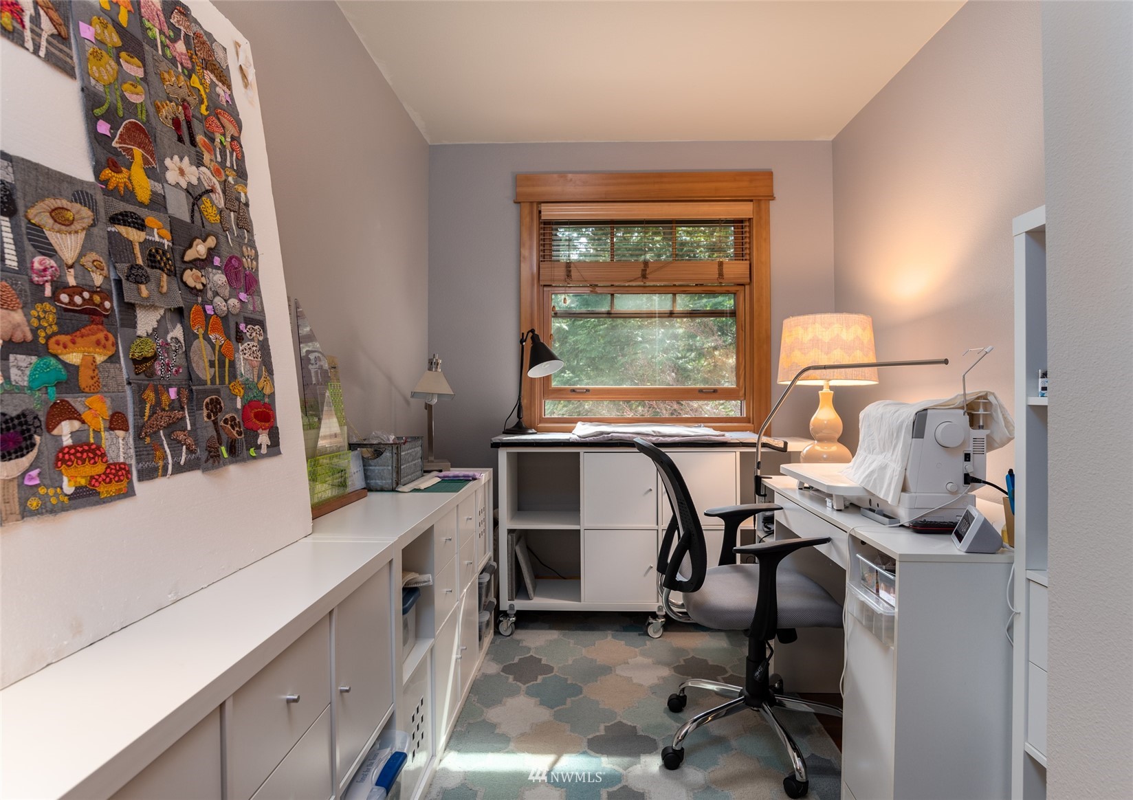 2133 Academy Road Bellingham, WA 98226 - Photo 30 of 40 a view of a workspace with furniture and a window