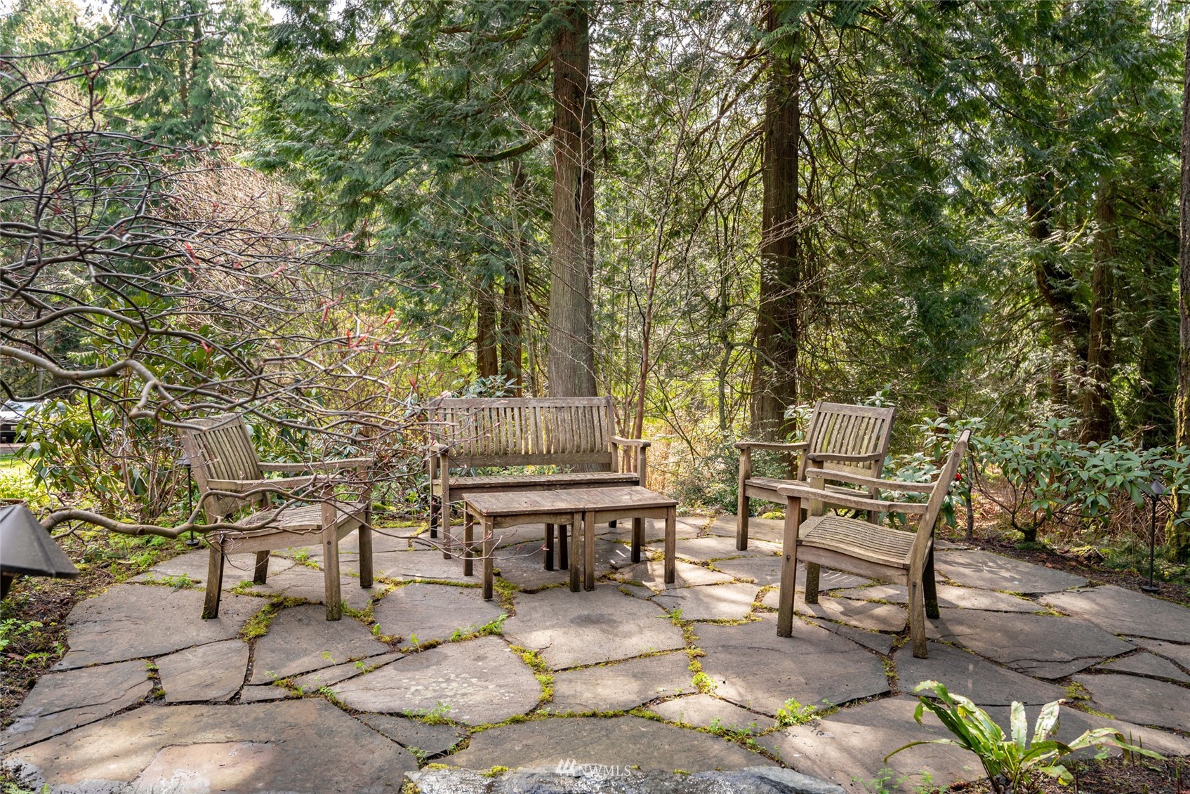 2133 Academy Road Bellingham, WA 98226 - Photo 38 of 40 a view of a bench in a backyard