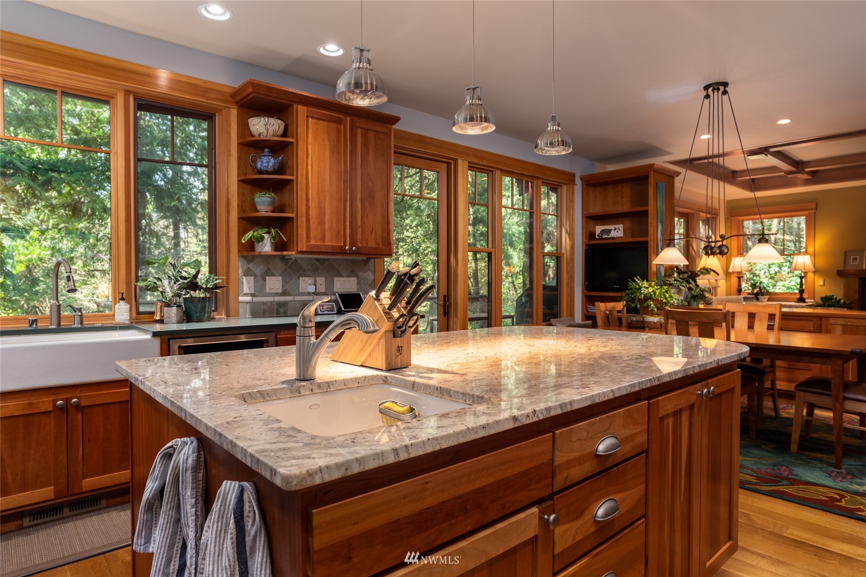 2133 Academy Road Bellingham, WA 98226 - Photo 5 of 40 a kitchen with a sink and a large window