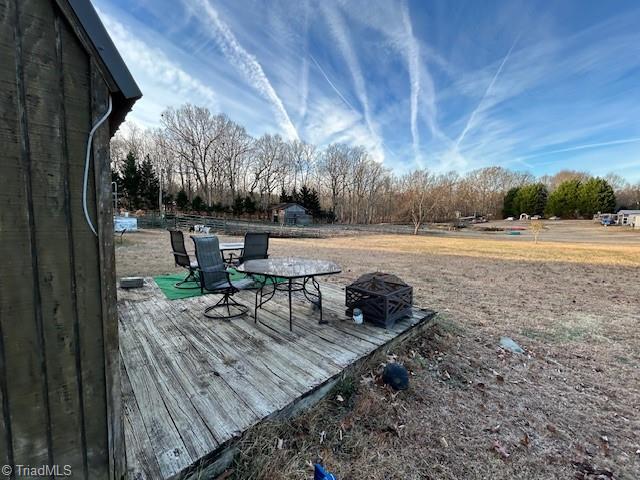 7205 Riley Lane Climax, NC 27233 - Photo 6 of 46 Front deck of She-Shed