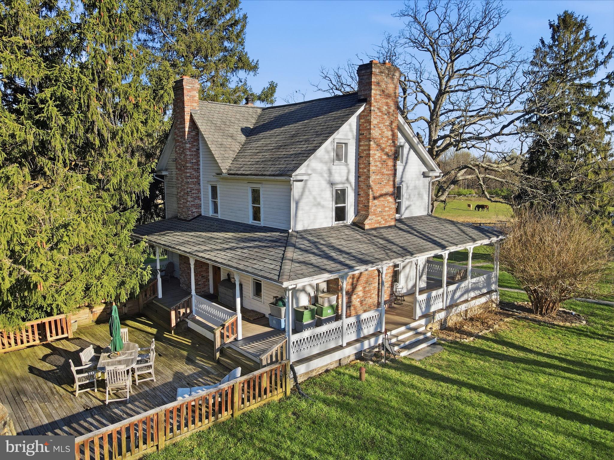 13405 John Kline Road Smithsburg, MD 21783 - Photo 68 of 96 a view of a house with backyard and sitting area