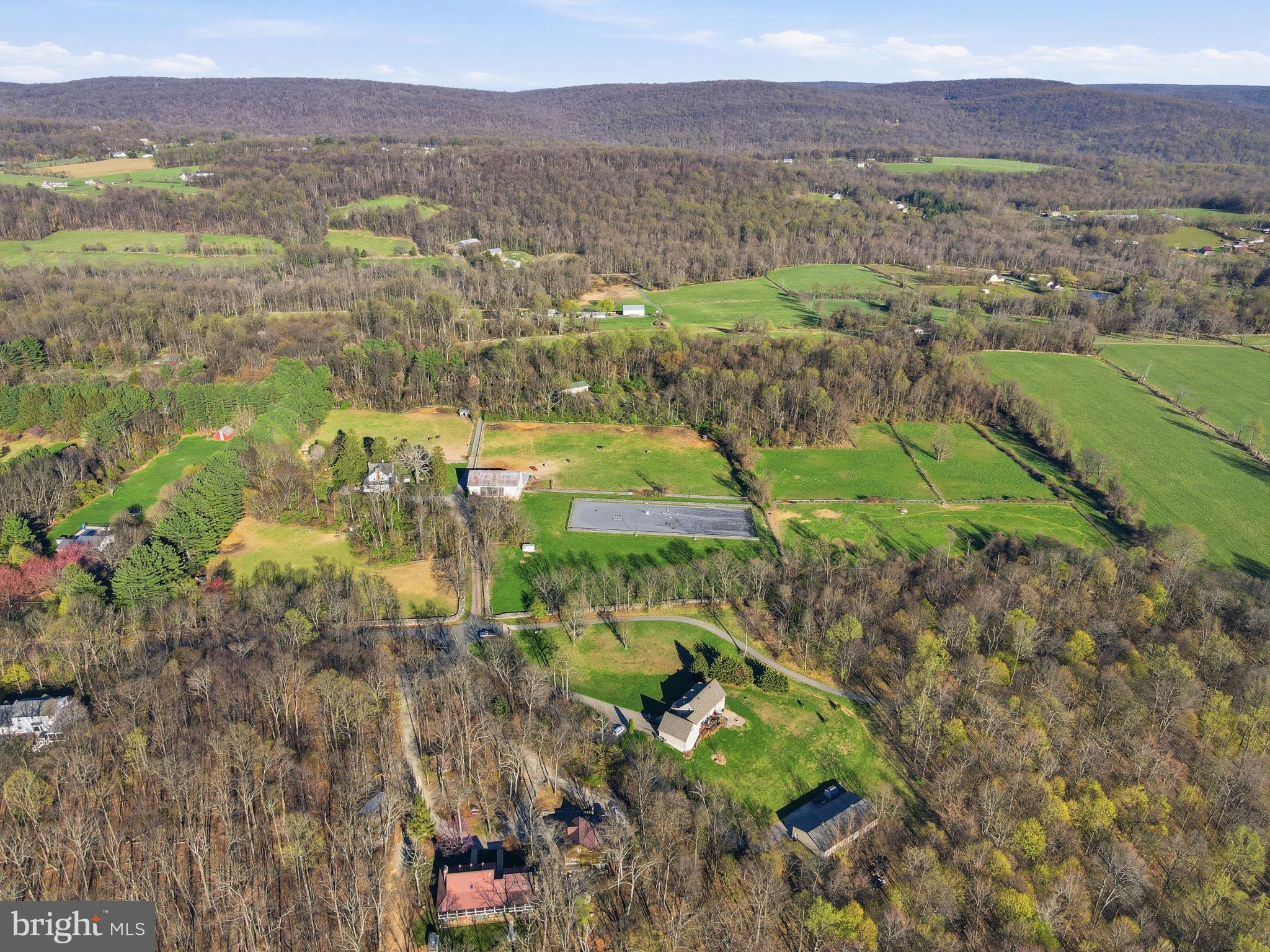 13405 John Kline Road Smithsburg, MD 21783 - Photo 87 of 96 a view of a city with mountains in the background