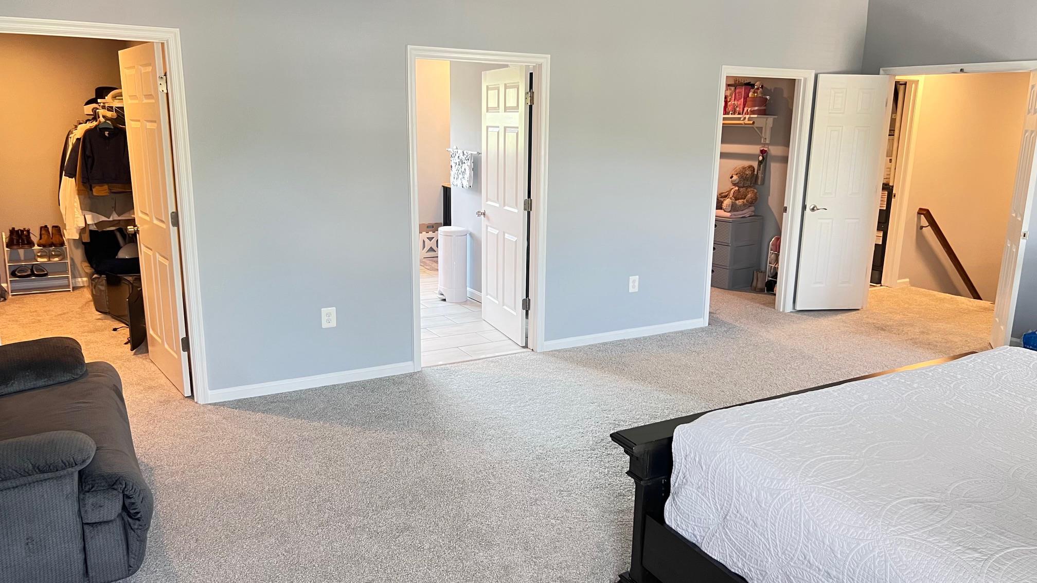811 223rd Street Pasadena, MD 21122 - Photo 15 of 31 a bedroom with a bed and a couch