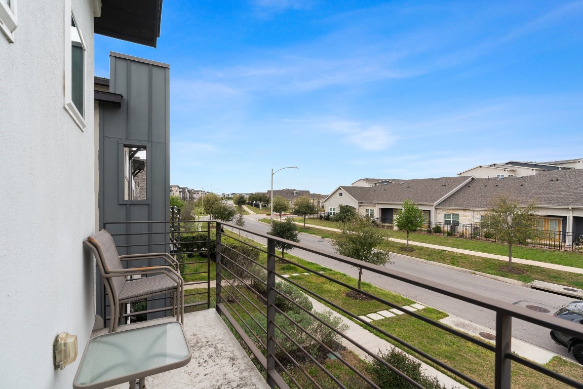 5913 B Charles Merle Dr., Unit 16 Austin, TX 78747 - Photo 18 of 35 a view of a balcony with a ocean view