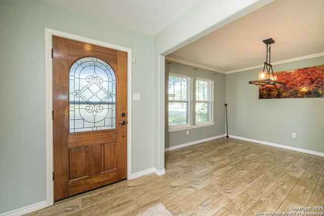a view of room with washer and dryer