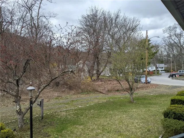 a view of yard with green space