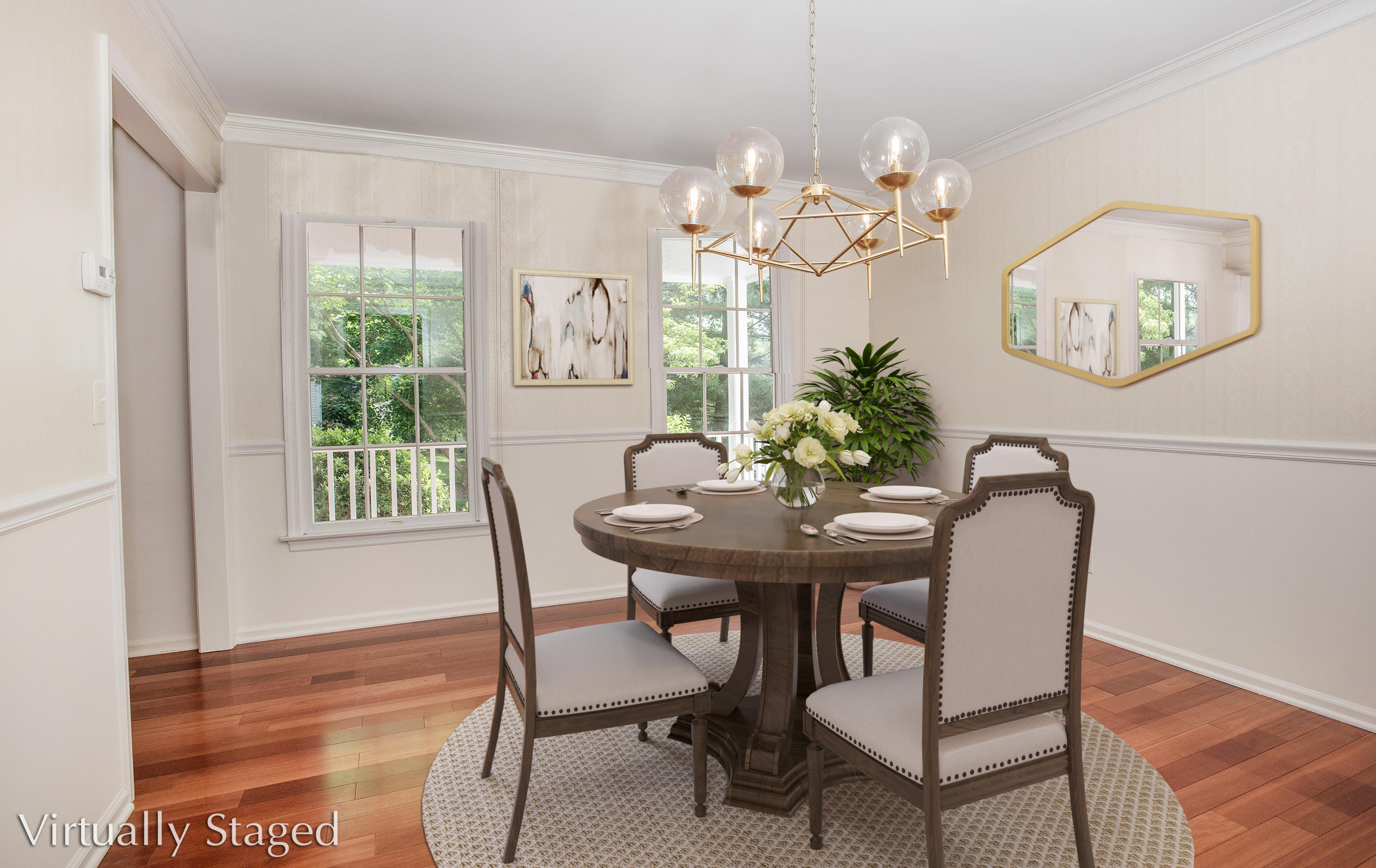 17 Getner Trail, Unit 17 Norwalk, CT 06854 - Photo 14 of 33 a view of a dining room with furniture window and wooden floor