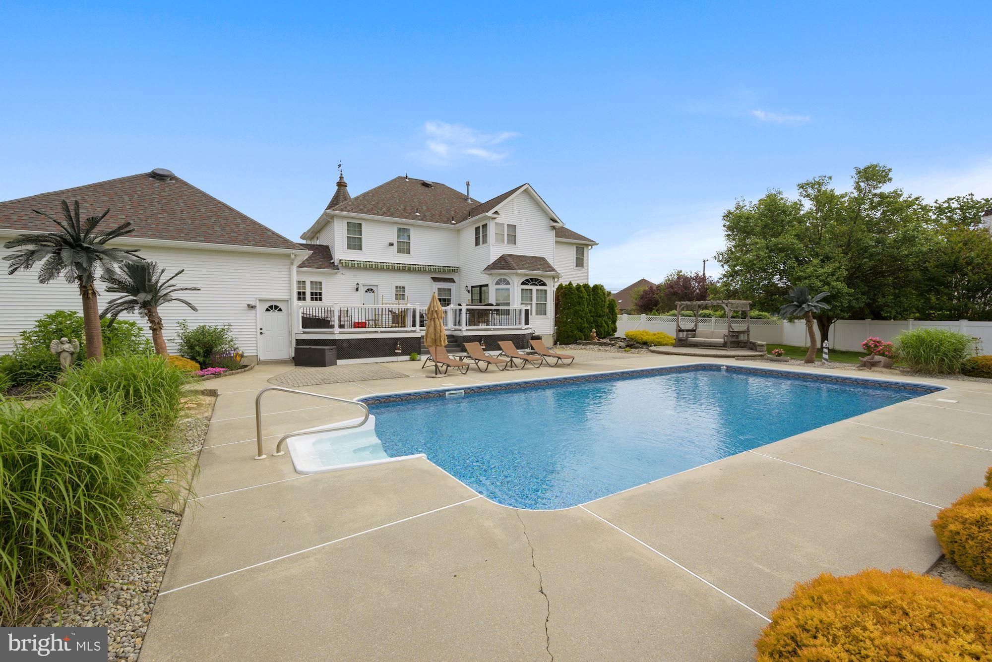 360 Chapel Heights Road Sewell, NJ 08080 - Photo 44 of 58 a view of a house with pool and chairs