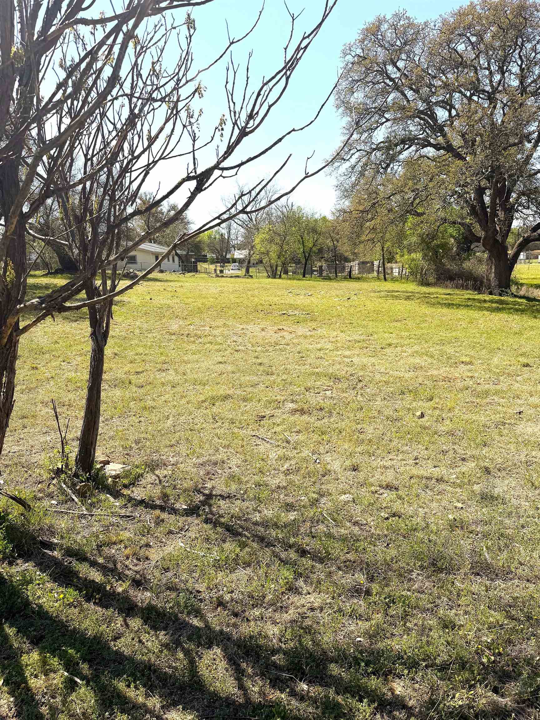 0 East Navarro Street Llano, TX 78643 - Photo 2 of 6 a view of a yard with an outdoor space