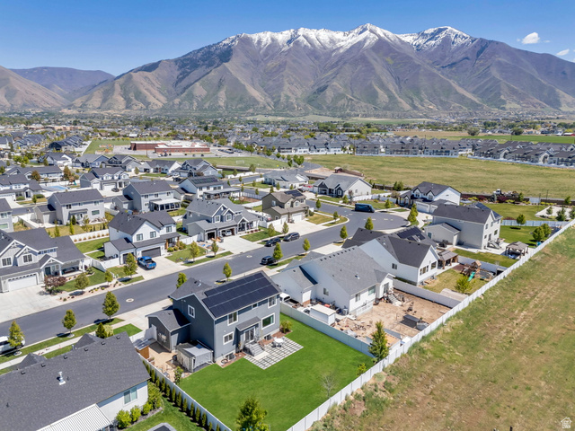 646 South Meade Street Mapleton, UT 84664 - Photo 29 of 46 Modern residential community featuring varied architectural styles and an expansive mountainous backdrop