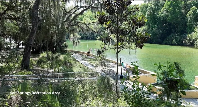 a view of a lake with a lake