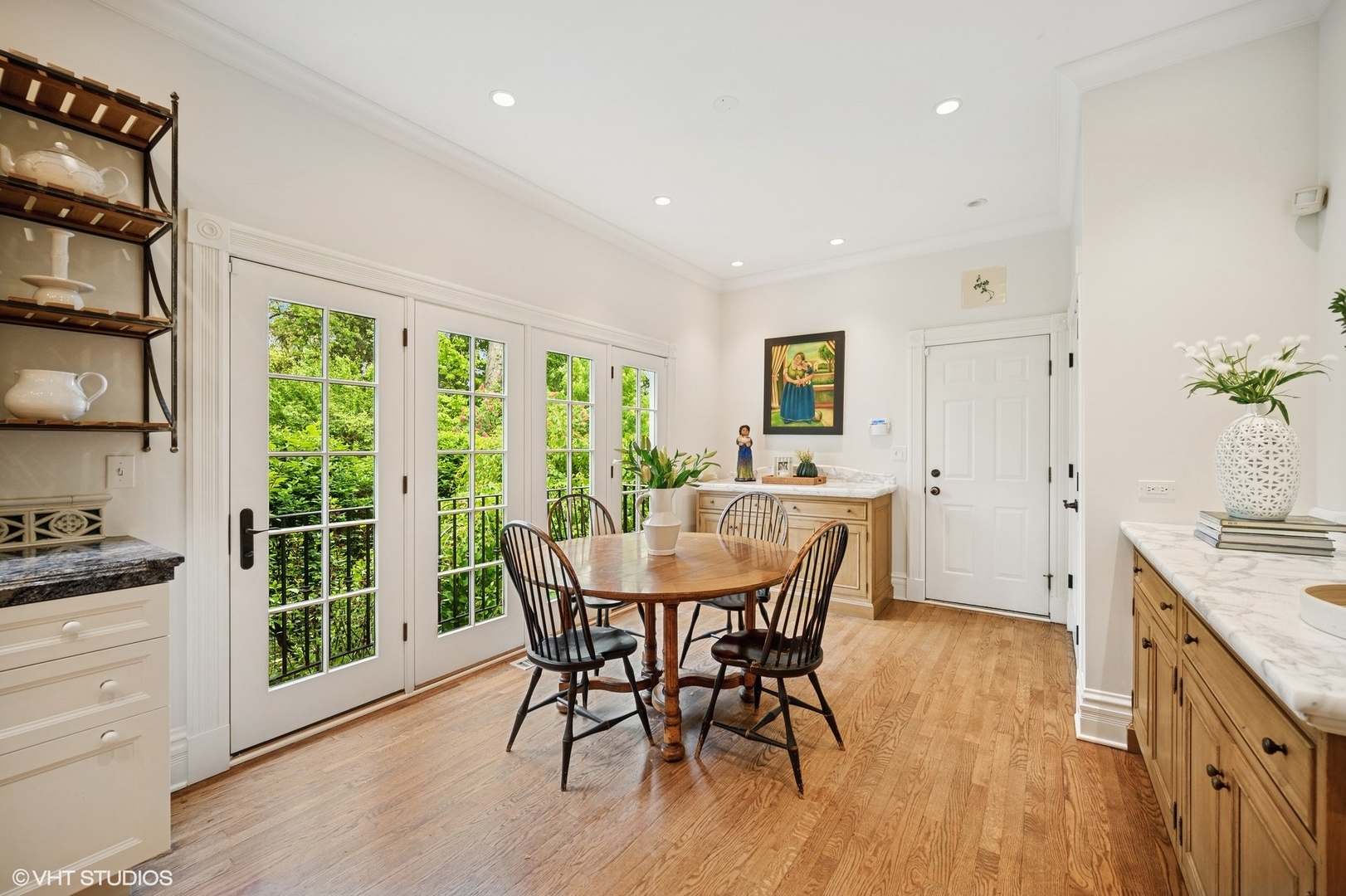 475 Maple Street Winnetka, IL 60093 - Photo 16 of 52 a view of a dining room with furniture window and outside view