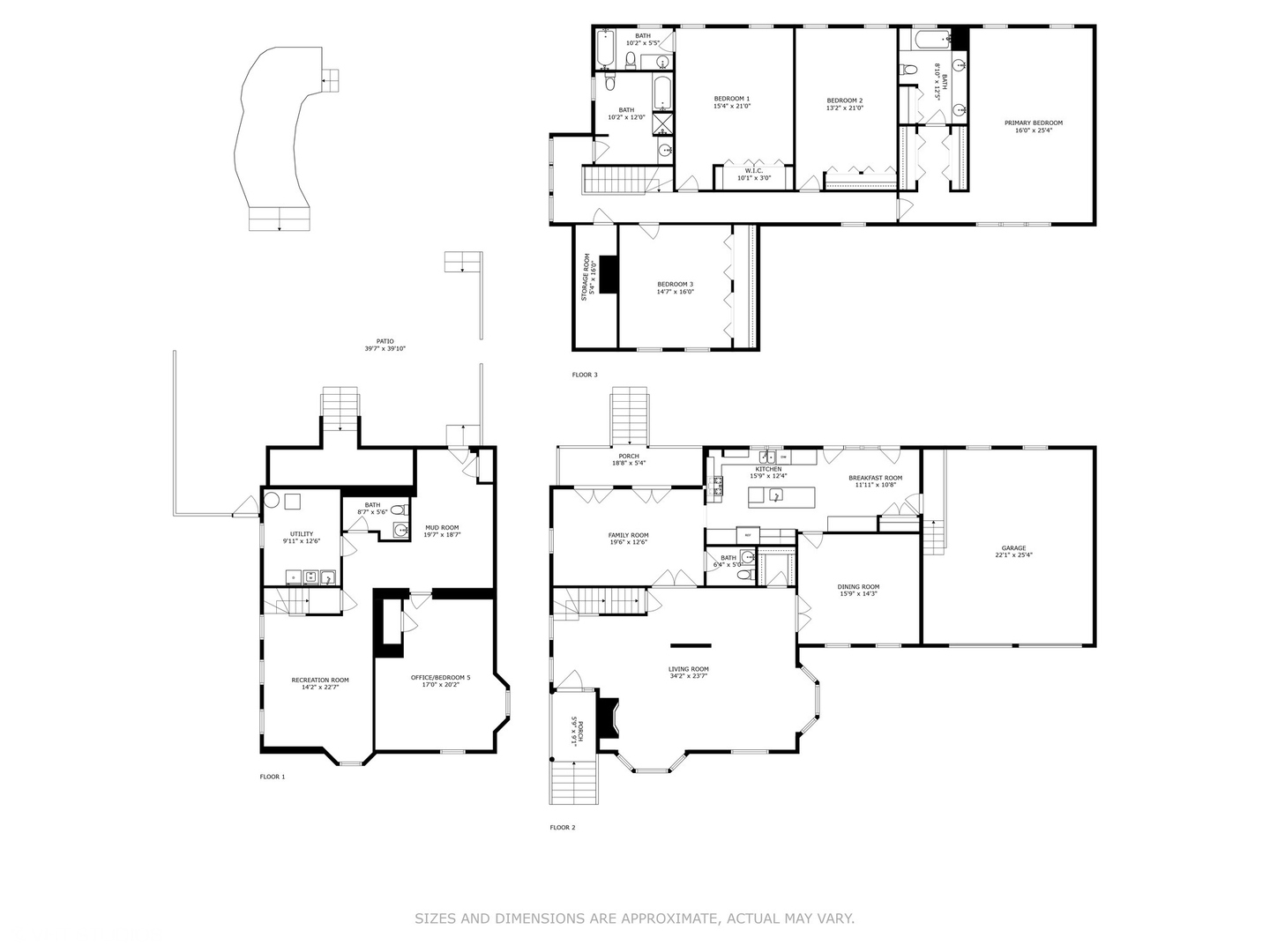 475 Maple Street Winnetka, IL 60093 - Photo 49 of 52 a picture of floor plan
