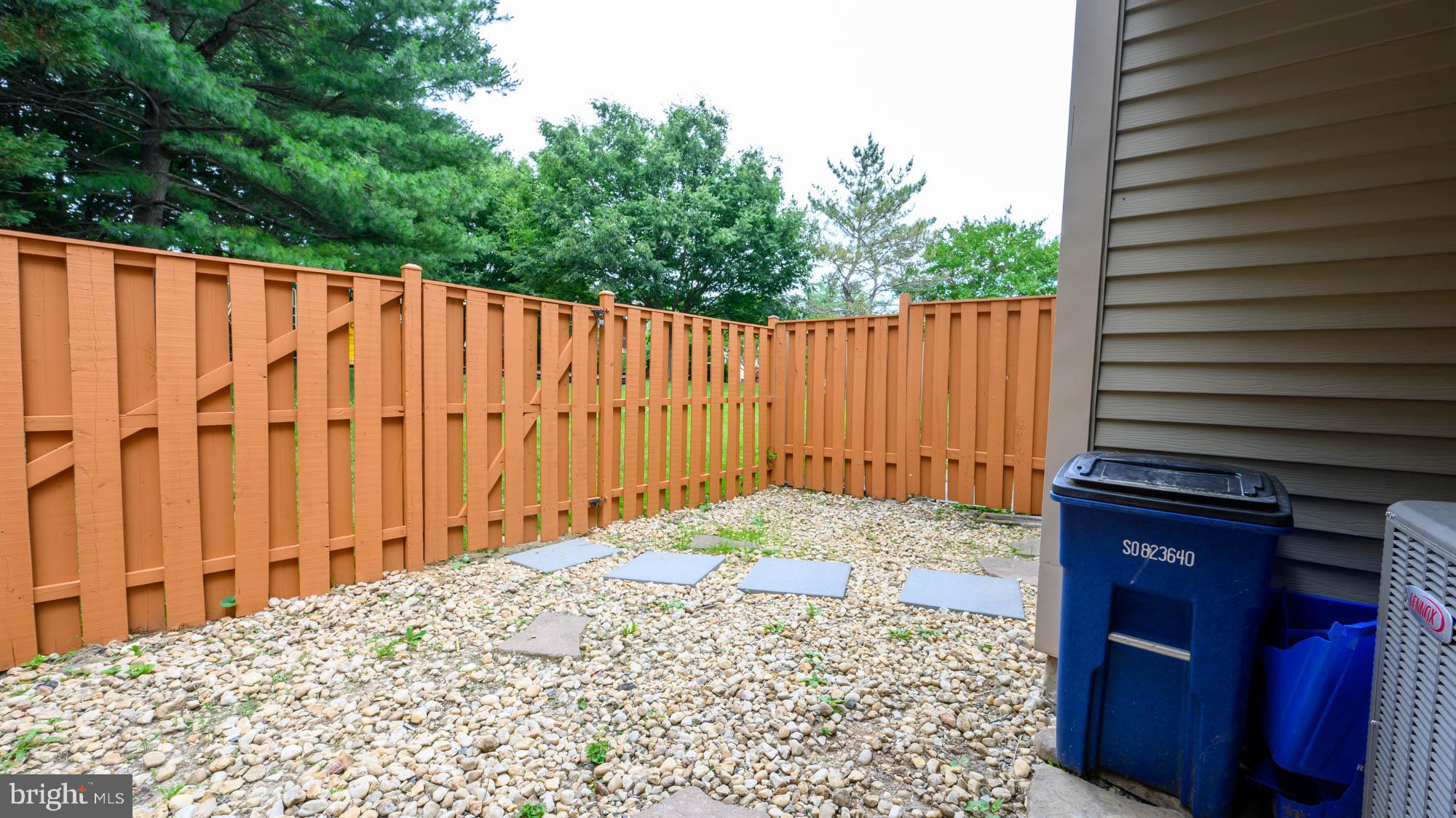 2832 Strauss Terrace Silver Spring, MD 20904 - Photo 70 of 80 Exit From Lower Level To Outdoor Fenced Backyard
