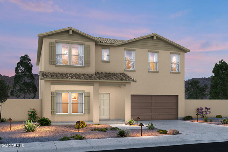 a front view of a house with yard