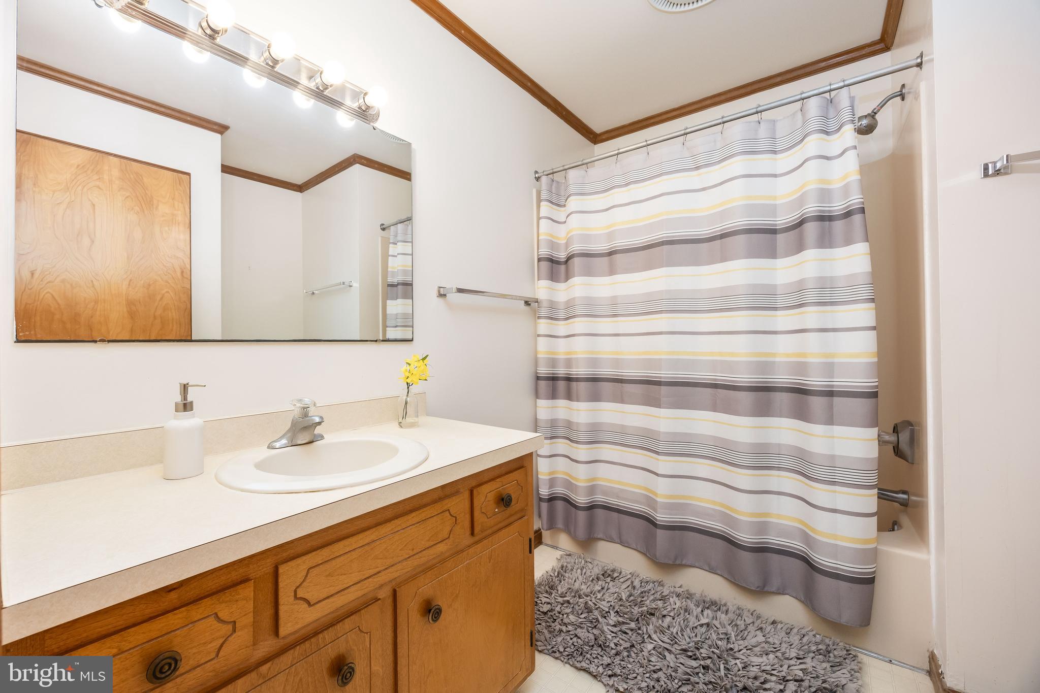 9830 Sharptown Road Mardela Springs, MD 21837 - Photo 23 of 51 a bathroom with a sink and a mirror