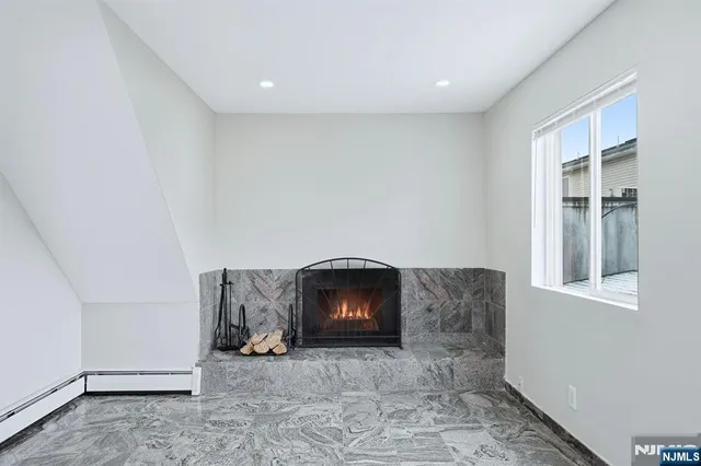 a room with a bed and couch