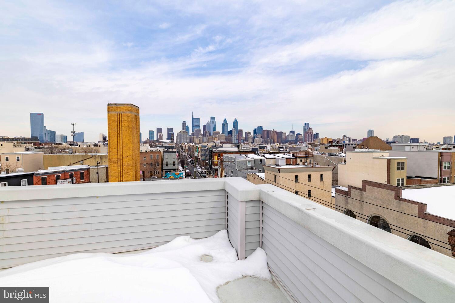 1214 South 20th Street Philadelphia, PA 19146 - Photo 16 of 34 a view of a city from a balcony