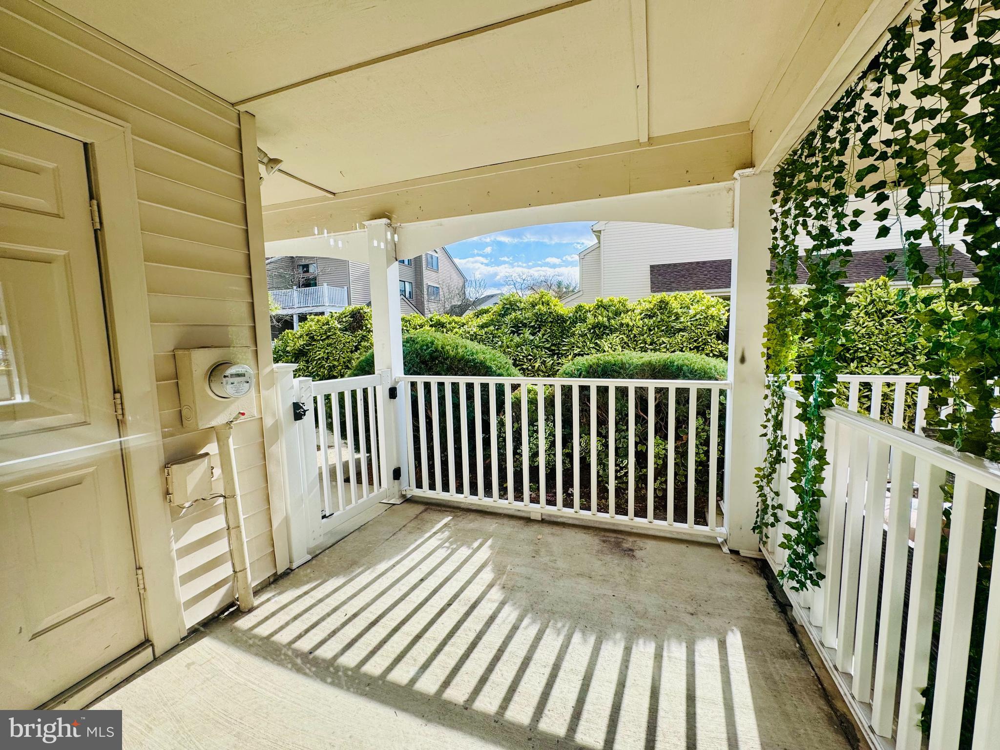 1403 Roberts Way Voorhees, NJ 08043 - Photo 12 of 22 a view of a balcony with wooden floor