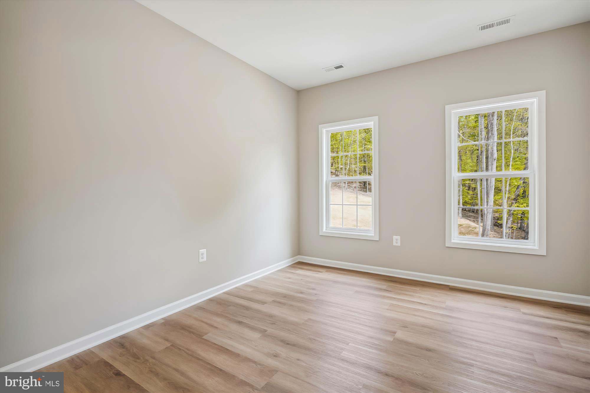 2 Eggbornsville Road Rixeyville, VA 22737 - Photo 36 of 63 an empty room with wooden floor and windows