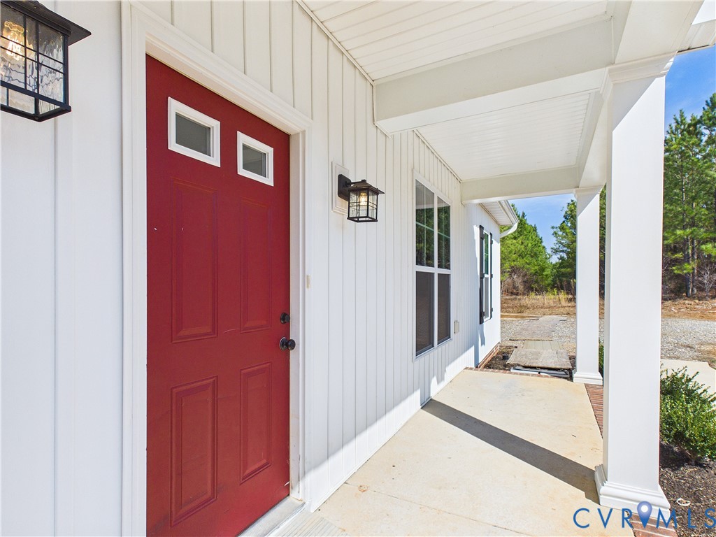 6795 Darlington Heights Road Cullen, VA 23934 - Photo 38 of 44 Entrance to property featuring covered porch and b