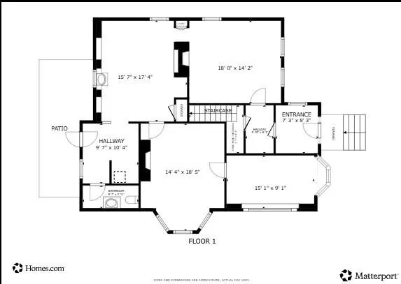 a picture of a building with a picture