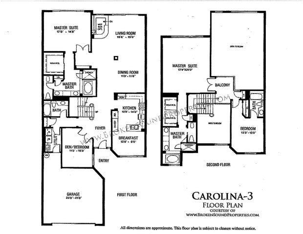 5799 Northwest 24th Terrace Boca Raton, FL 33496 - Photo 33 of 33 floor plan