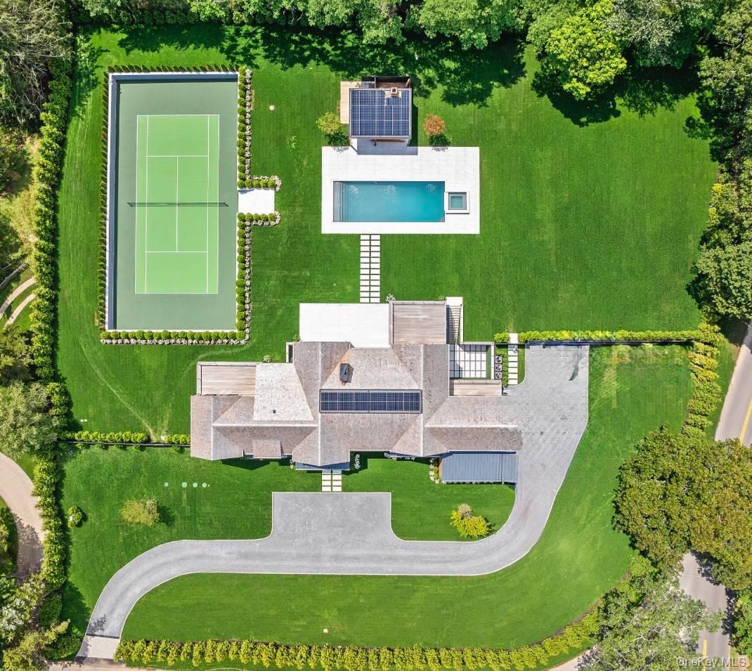 150 Edge Of Woods Road Southampton, NY 11968 - Photo 46 of 47 an aerial view of a house