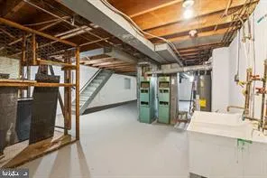 a view of under construction room and staircase