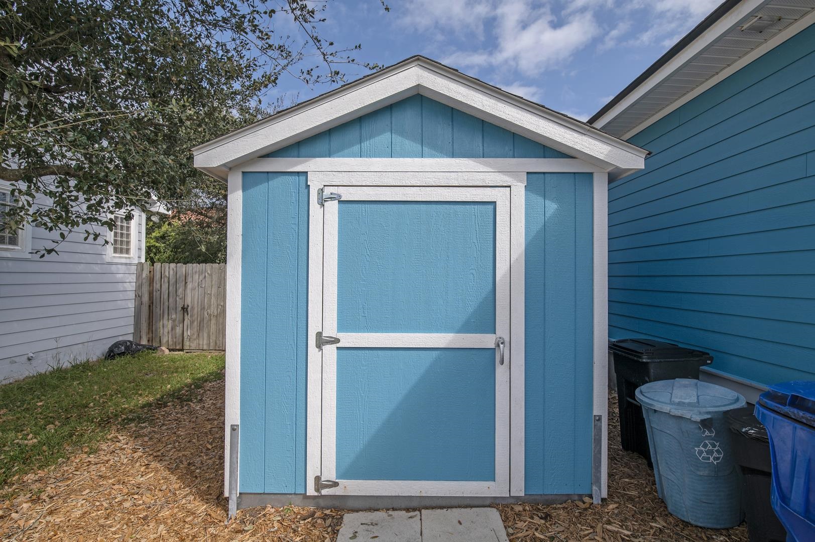 6056 Costanero Road St. Augustine, FL 32080 - Photo 29 of 30 a view of a small house with backyard