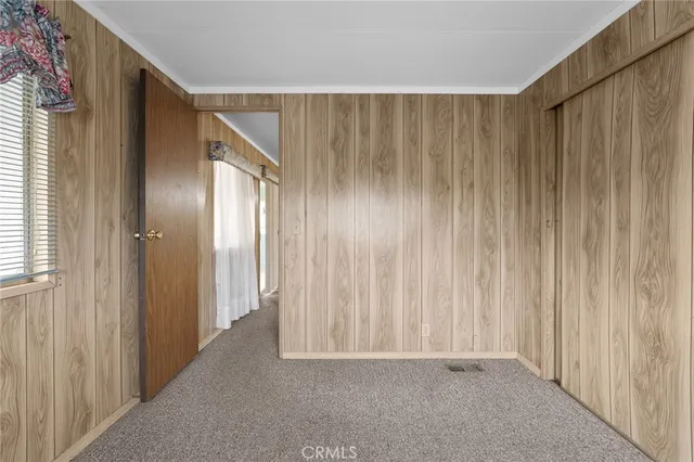 a view of wooden balcony