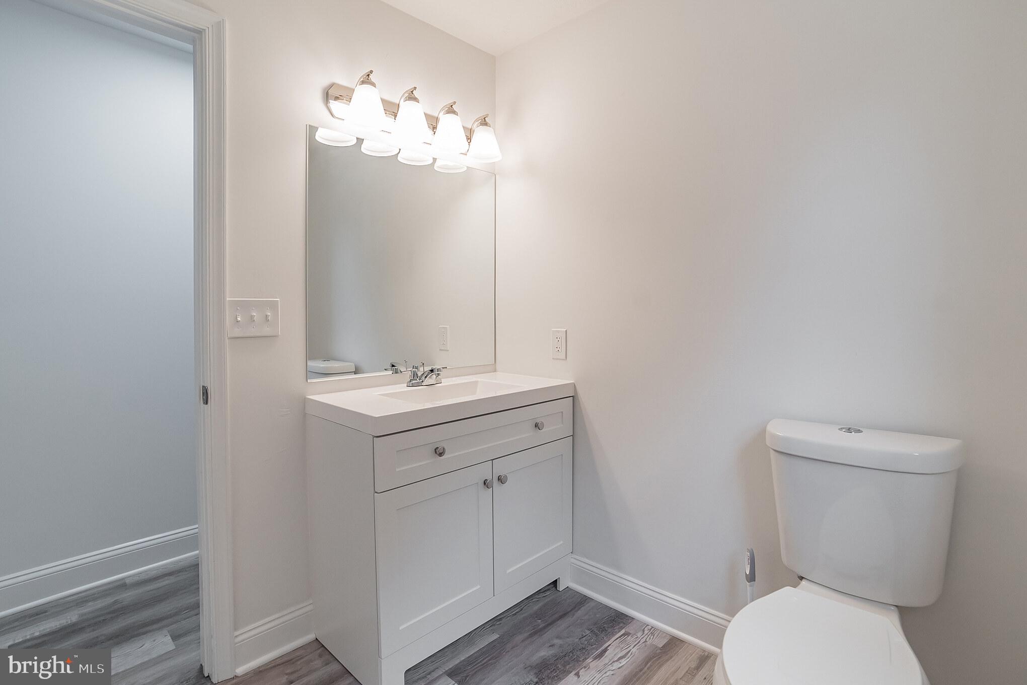 345 Pine Grove Road Hanover, PA 17331 - Photo 19 of 37 a bathroom with a toilet a sink and mirror