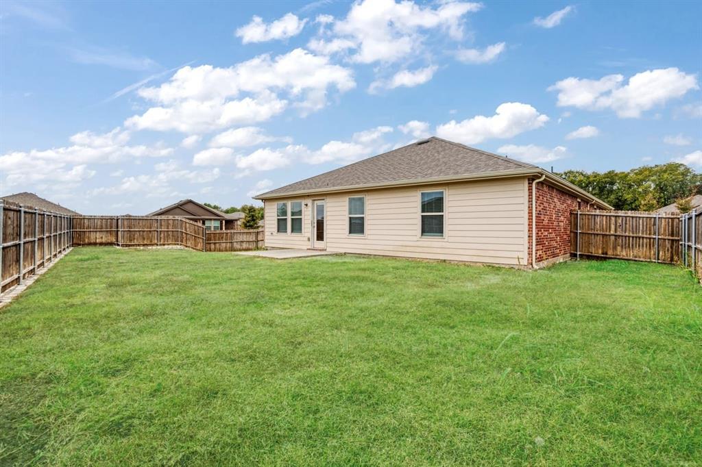 2328 Stefani Street Anna, TX 75409 - Photo 22 of 23 a view of a house with a backyard